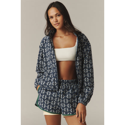 Tretorn x Anthropologie Printed Zip-Up Hoodie