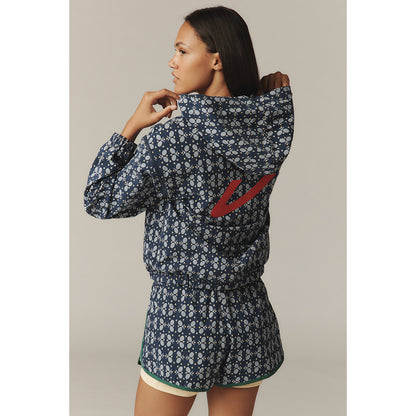 Tretorn x Anthropologie Printed Zip-Up Hoodie