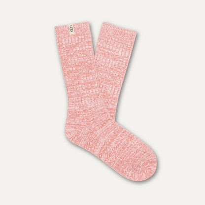 UGG® Women's Rib Knit Slouchy Crew Sock Polyester Blend/Recycled Materials