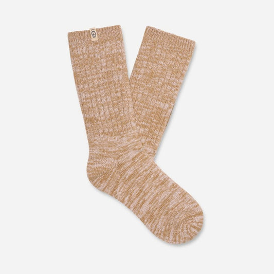 UGG® Women's Rib Knit Slouchy Crew Sock Polyester Blend/Recycled Materials