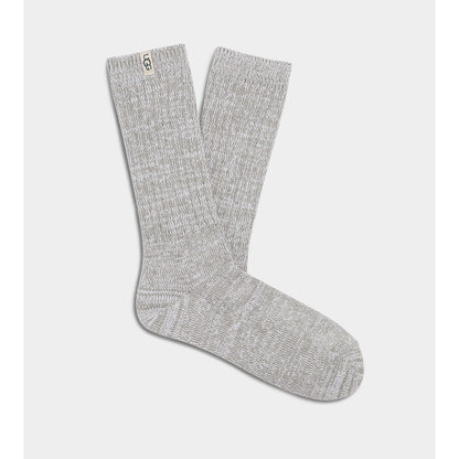 Women's Rib Knit Slouchy Crew Sock Polyester Blend/Recycled Materials