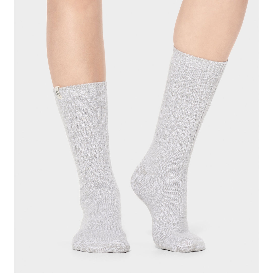 Women's Rib Knit Slouchy Crew Sock Polyester Blend/Recycled Materials
