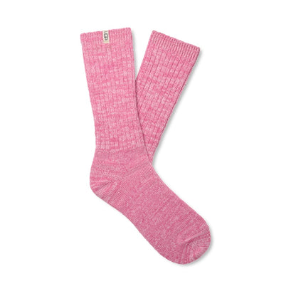 Women's Rib Knit Slouchy Crew Sock Polyester Blend/Recycled Materials