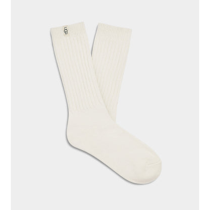 UGG® Women's Rib Knit Slouchy Crew Sock Polyester Blend/Recycled Materials