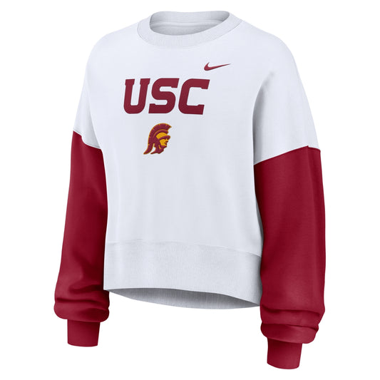 USC Trojans Primetime Nike Women's College Pullover Crew