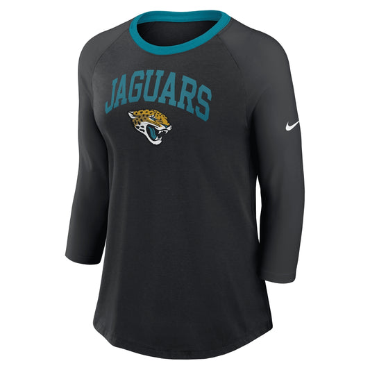 Jacksonville Jaguars Nike Women's NFL 3/4-Sleeve T-Shirt