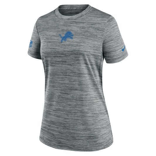 Detroit Lions Sideline Team Issue Velocity Nike Women's Dri-FIT NFL T-Shirt