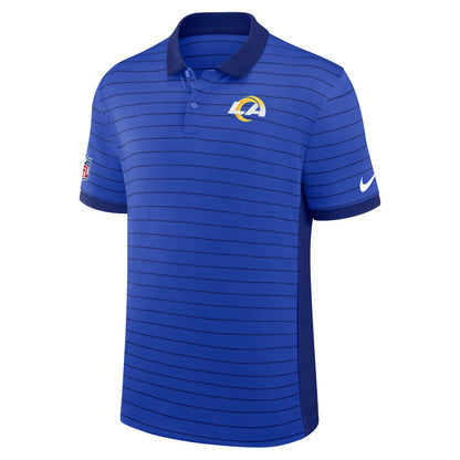 Los Angeles Rams Sideline Victory Stripe Nike Men's Dri-FIT NFL Polo