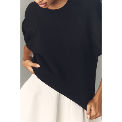 Crew-Neck Sweater T-Shirt by Anthropologie