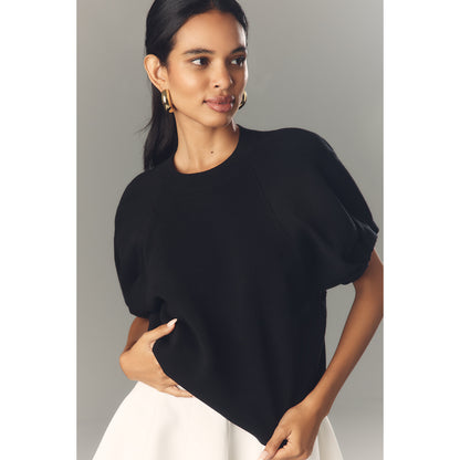 Crew-Neck Sweater T-Shirt by Anthropologie