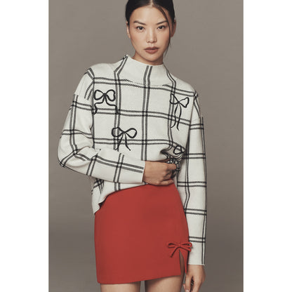 The Carys Mock-Neck Sweater by Maeve