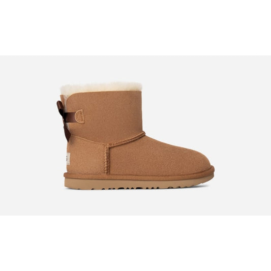 UGG® Kids' Mini Bailey Bow II Boot Sheepskin Classic Boots
