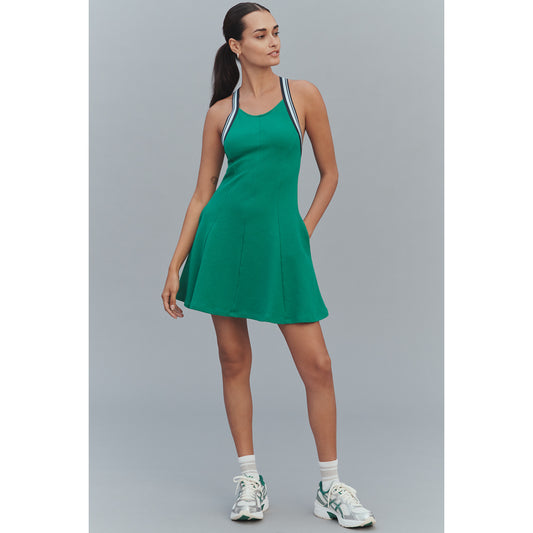 Daily Practice Crisscross-Back Swing Mini Dress by Daily Practice by Anthropologie