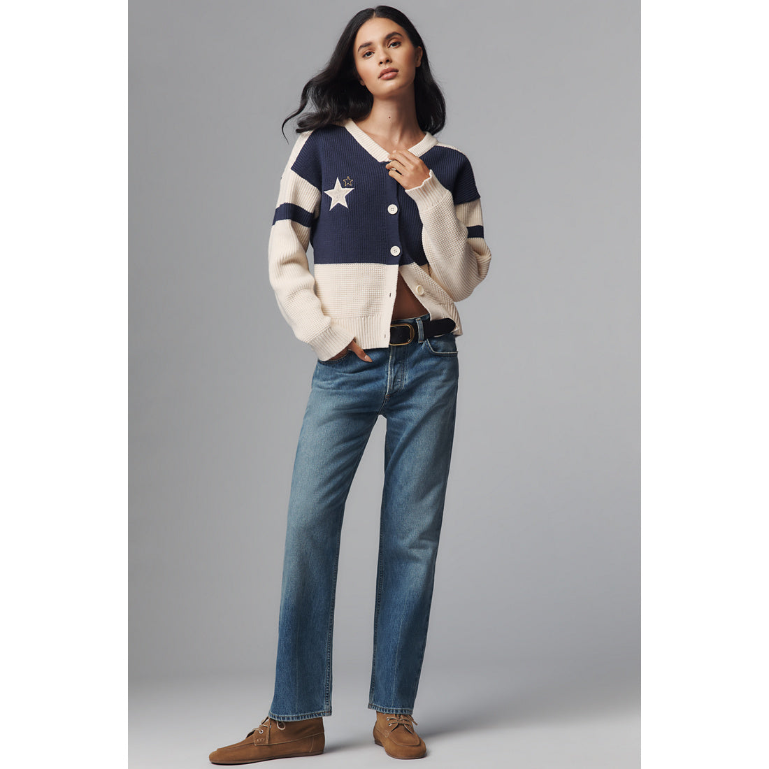 Daily Practice Quarterback Cardigan Sweater by Daily Practice by Anthropologie