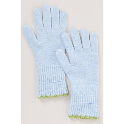 Solid Ribbed Knit Gloves by Maeve
