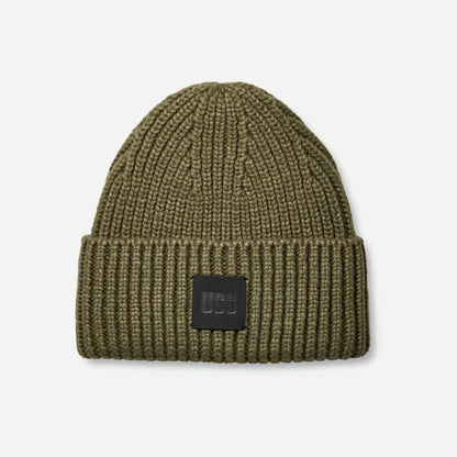UGG® Men's Chunky Rib Beanie Polyester Blend