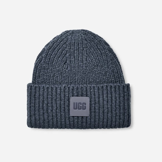 UGG® Men's Chunky Rib Beanie Polyester Blend