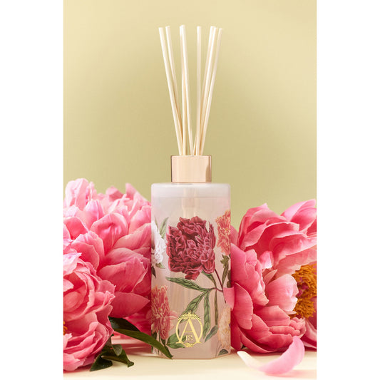 Apothecary 18 Floral Peony Blush Glass Reed Diffuser by Apothecary 18 by Anthropologie