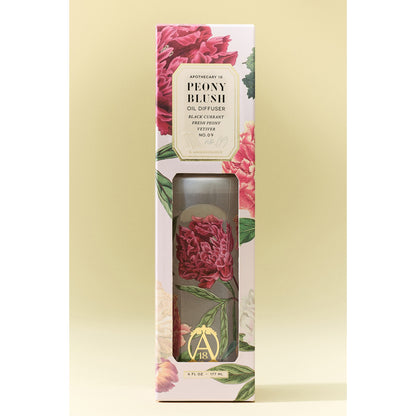 Apothecary 18 Floral Peony Blush Glass Reed Diffuser by Apothecary 18 by Anthropologie