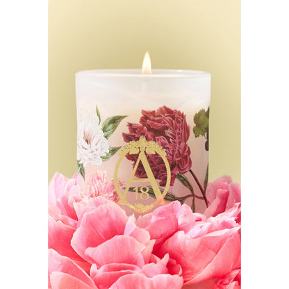 Apothecary 18 Floral Peony Blush Boxed Glass Candle by Apothecary 18 by Anthropologie