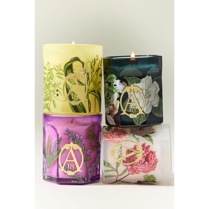 Apothecary 18 Floral Peony Blush Boxed Glass Candle by Apothecary 18 by Anthropologie