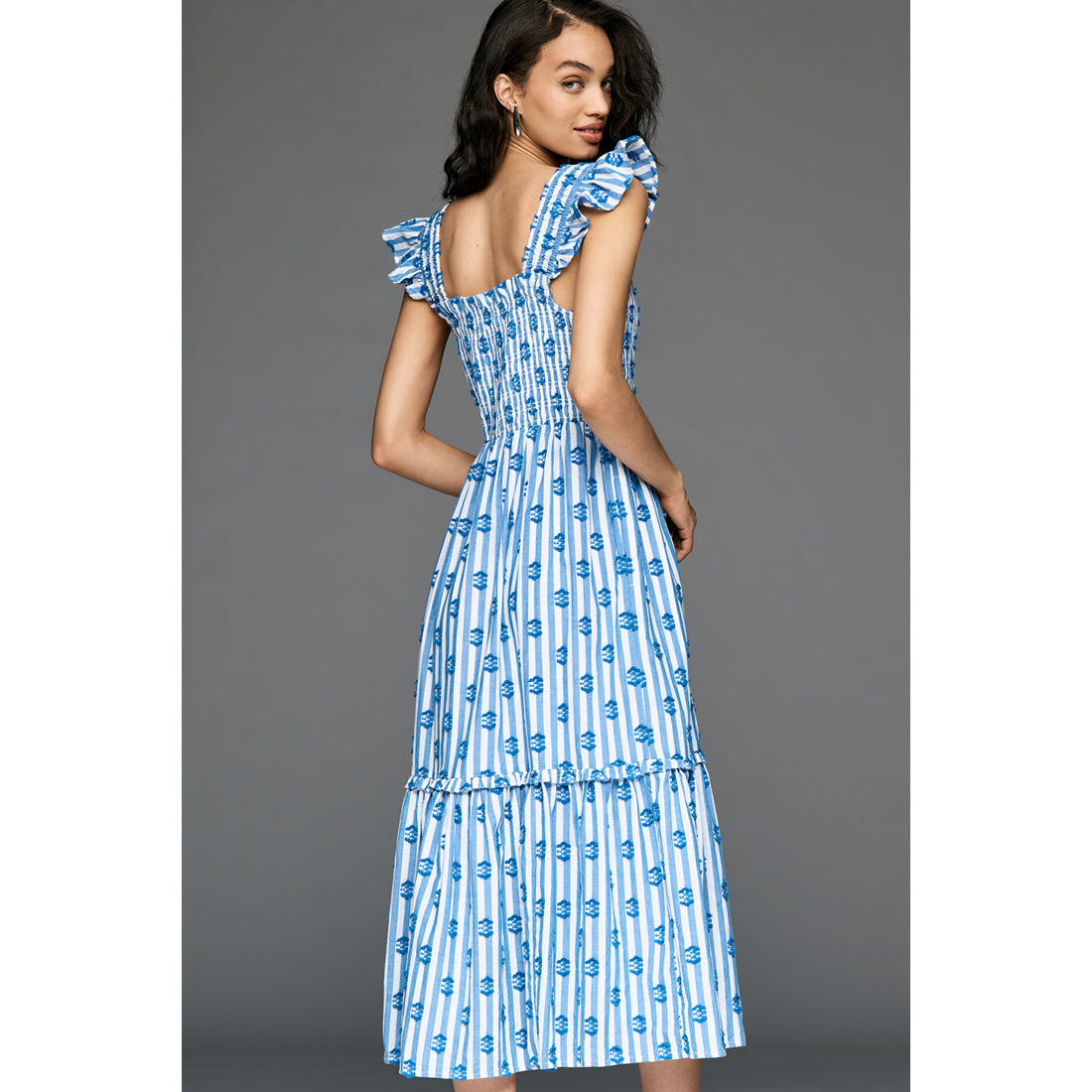 The Peregrine Midi Dress by Anthropologie