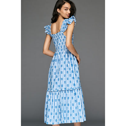 The Peregrine Midi Dress by Anthropologie
