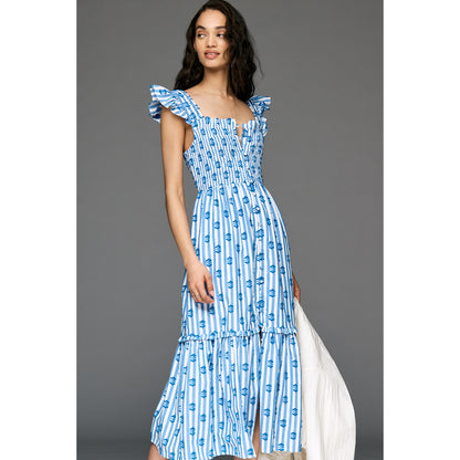 The Peregrine Midi Dress by Anthropologie