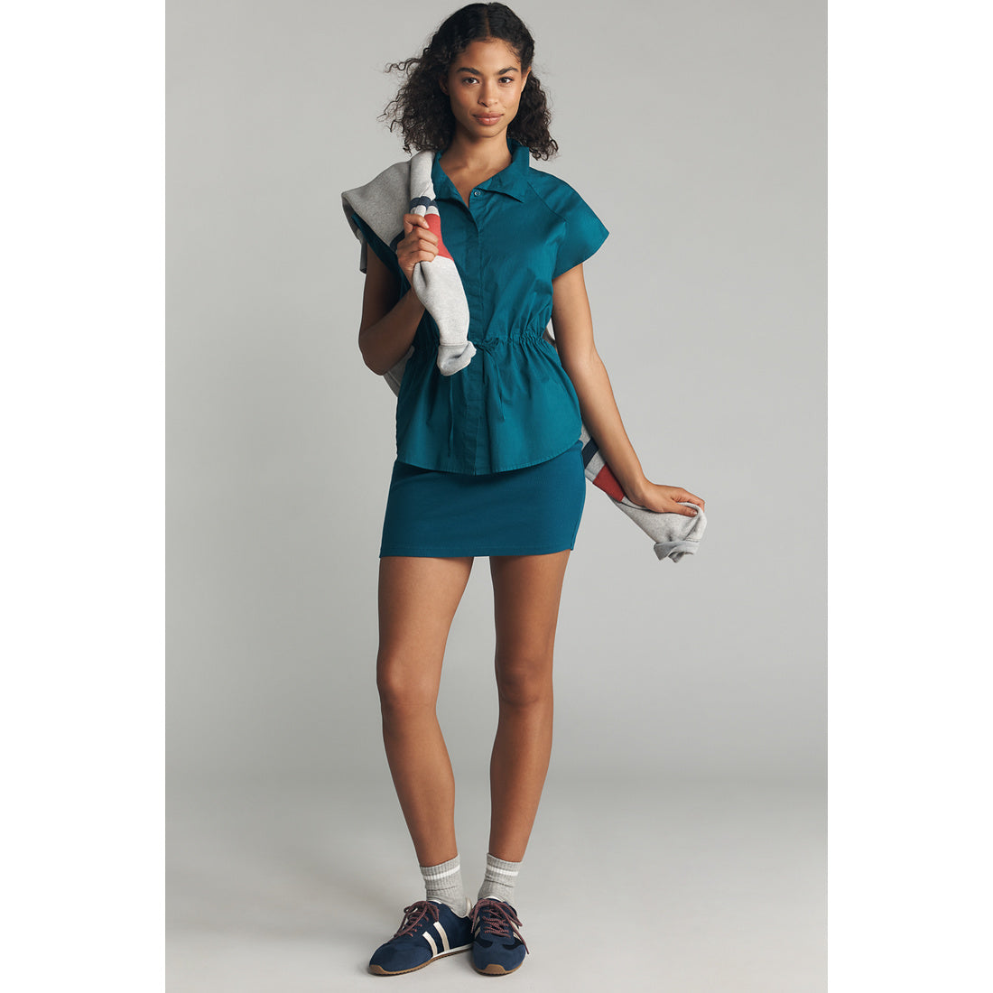 Sporty Twofer Mini Dress by Sundry