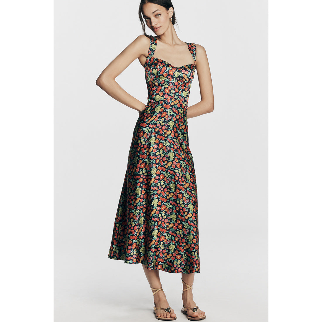The Jocelyn Sleeveless Slip Midi Dress by Maeve
