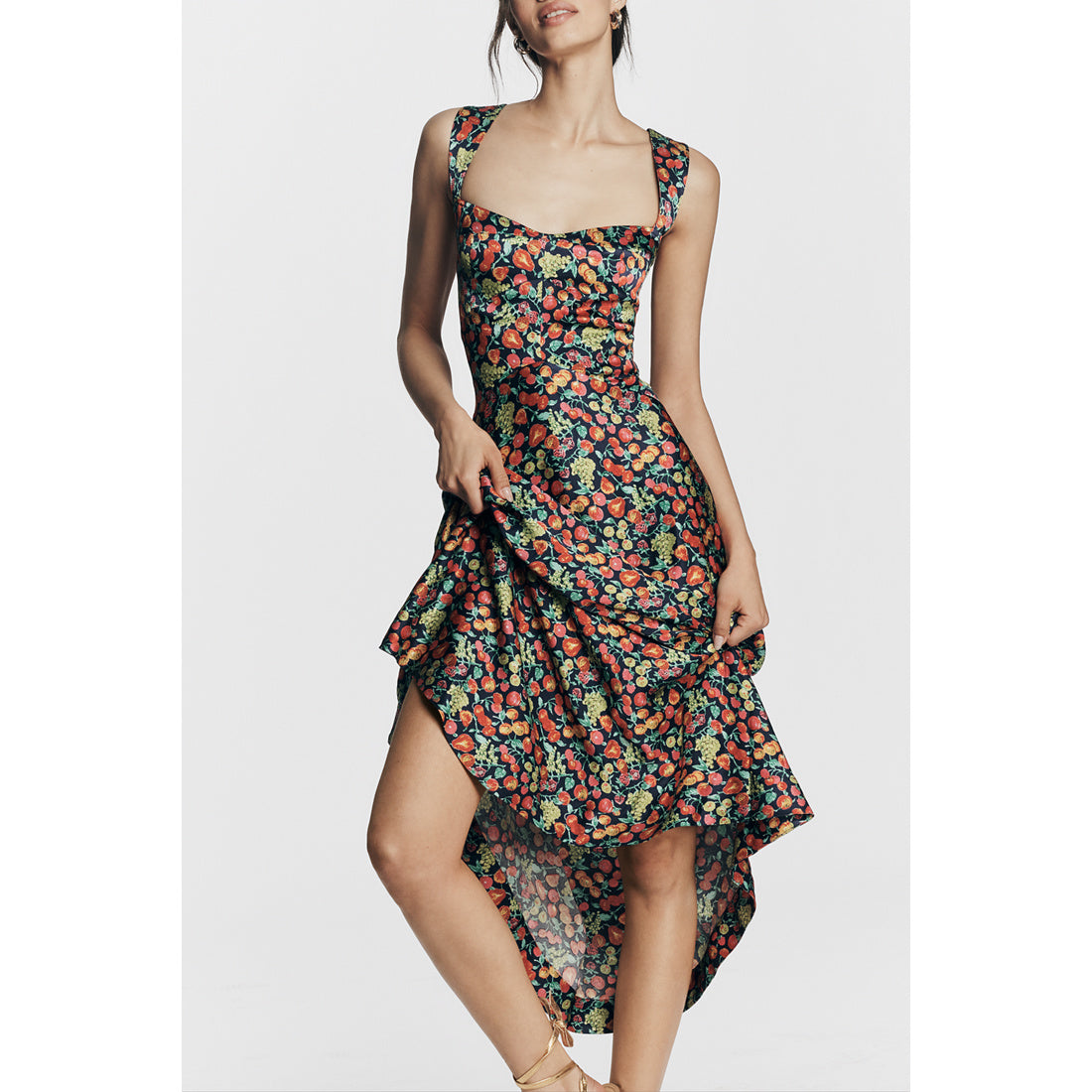 The Jocelyn Sleeveless Slip Midi Dress by Maeve