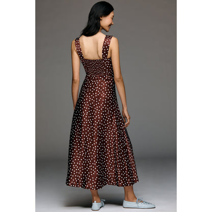 The Jocelyn Sleeveless Slip Midi Dress by Maeve