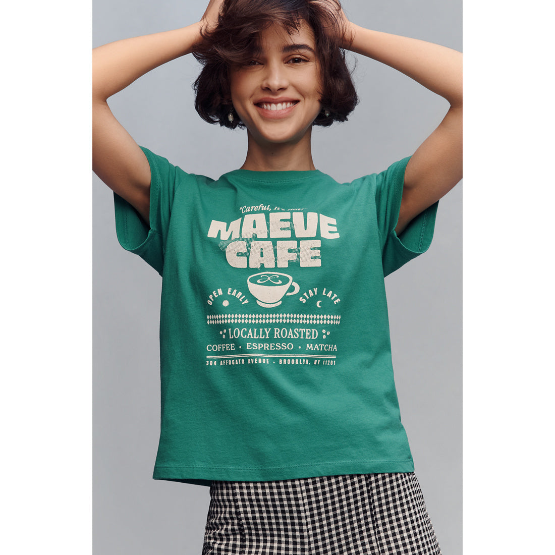 The Evelyn Perfect Cotton T-Shirt by Maeve