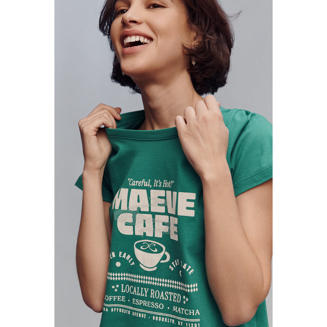 The Evelyn Perfect Cotton T-Shirt by Maeve