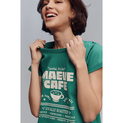 The Evelyn Perfect Cotton T-Shirt by Maeve