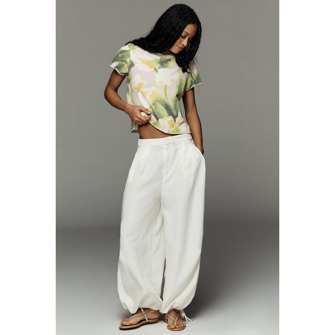 Caitlin Cotton Boxy T-Shirt by Maeve