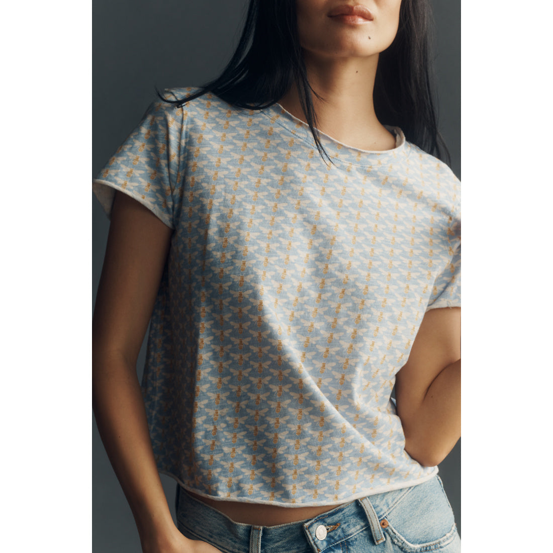 Caitlin Cotton Boxy T-Shirt by Maeve