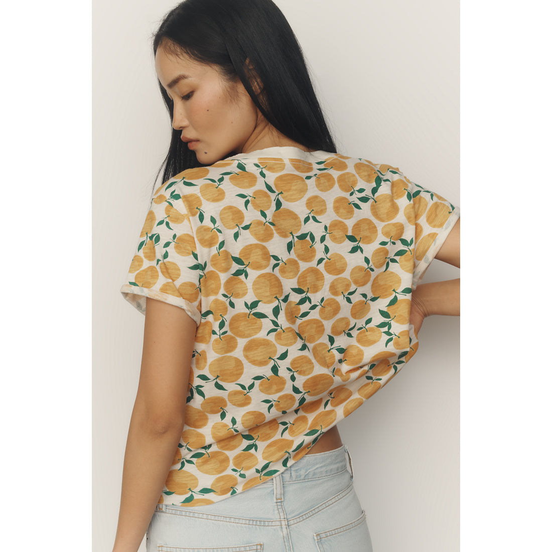 Caitlin Cotton Boxy T-Shirt by Maeve