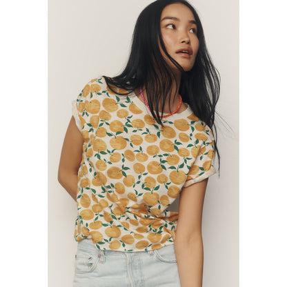 Caitlin Cotton Boxy T-Shirt by Maeve