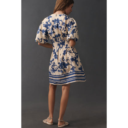 Tobie Puff-Sleeve Mini Dress by Exquise