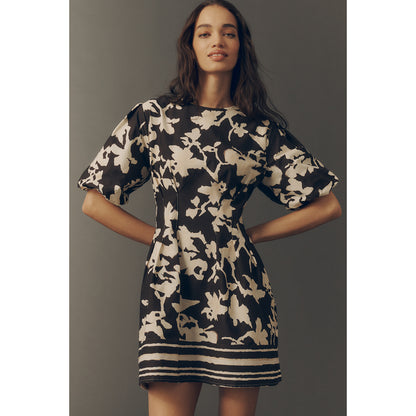 Tobie Puff-Sleeve Mini Dress by Exquise