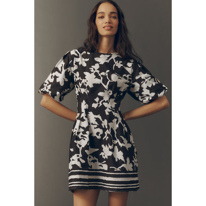 Tobie Puff-Sleeve Mini Dress by Exquise
