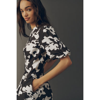 Tobie Puff-Sleeve Mini Dress by Exquise