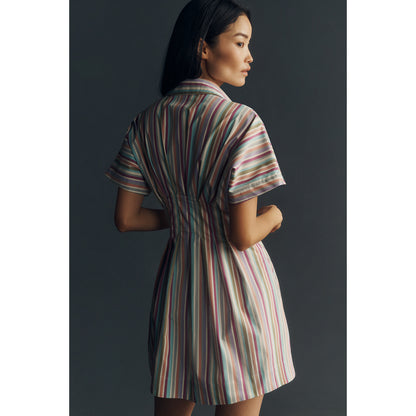 The Tobie Mini Shirt Dress by Exquise
