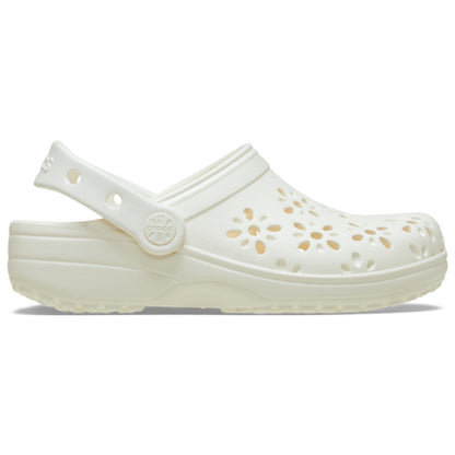 Girls Crocs Crocs Floral Cutout Clogs