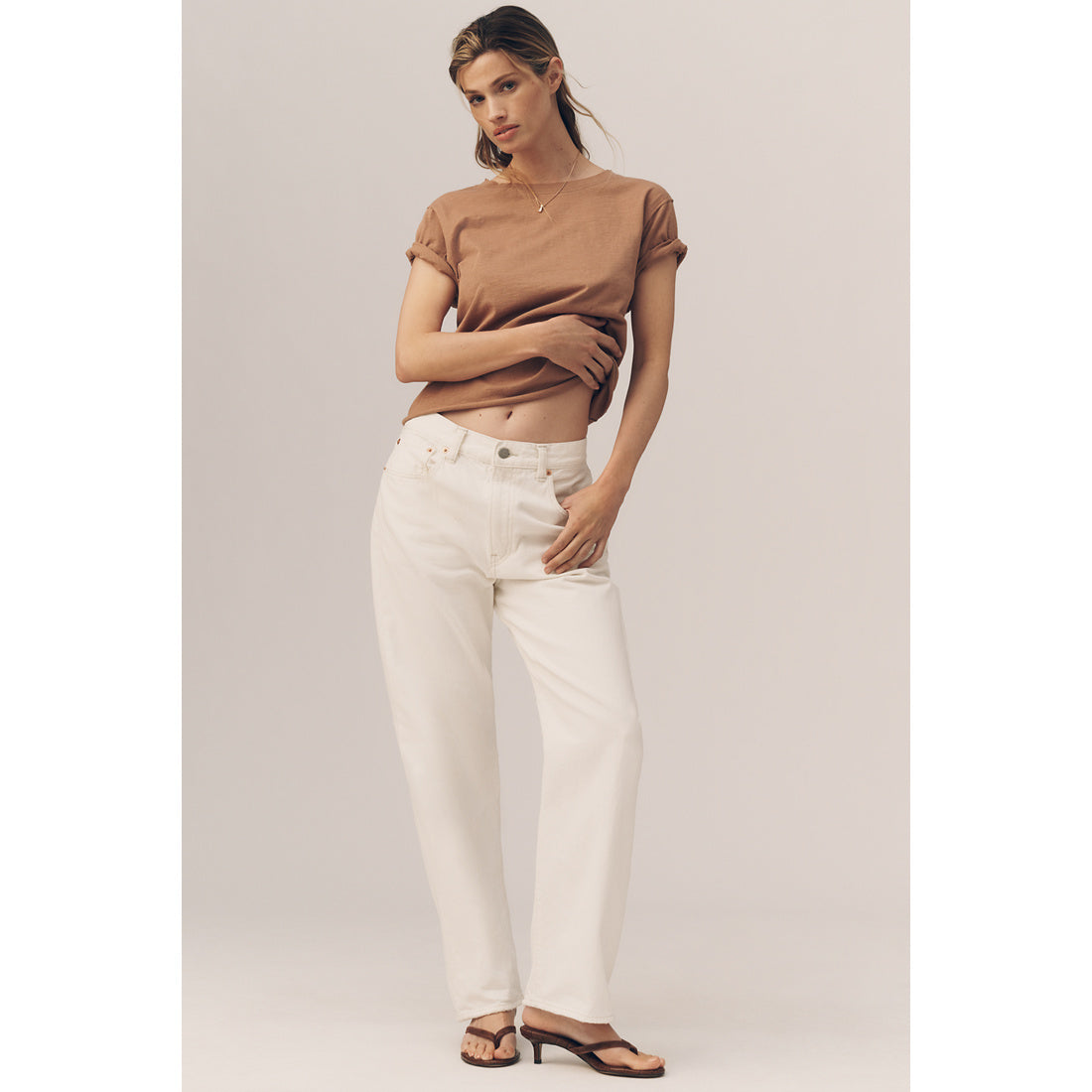 Caitlin Cotton Boxy T-Shirt by Maeve