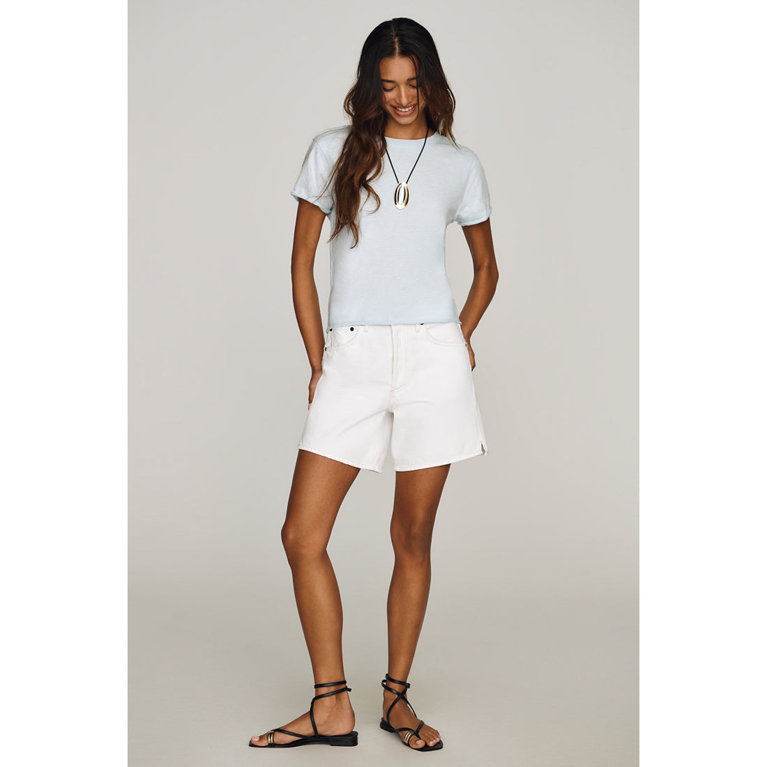 Caitlin Cotton Boxy T-Shirt by Maeve