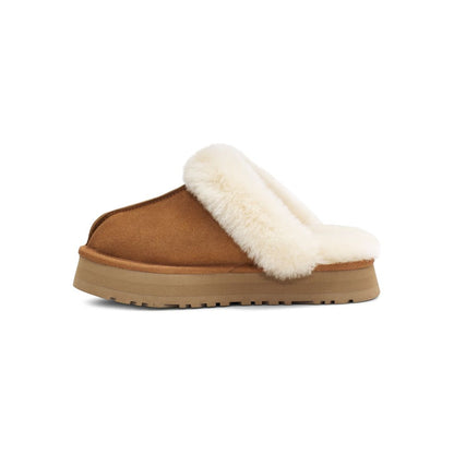 Women's Disquette Sheepskin Slippers