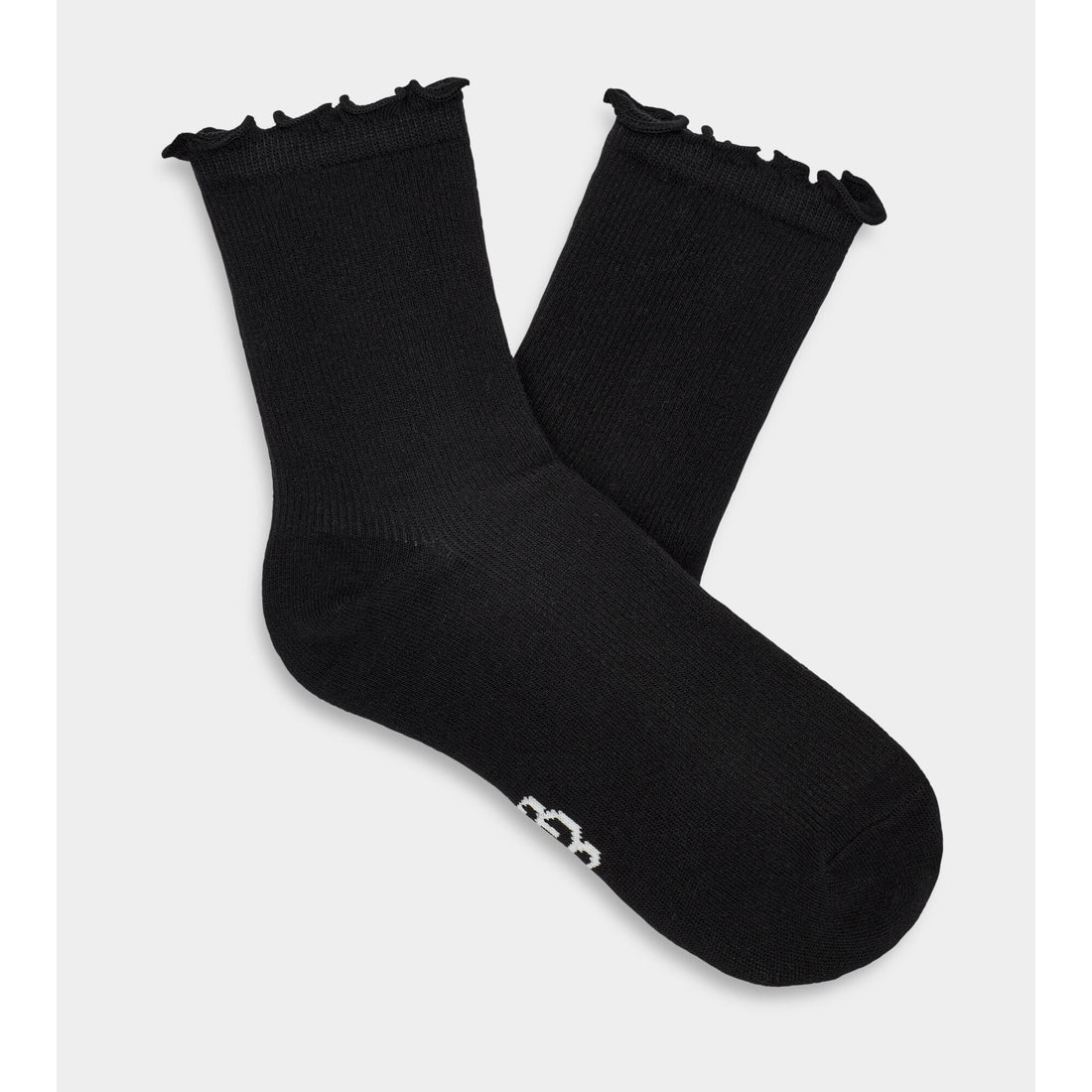 UGG® Women's Karsyn Lettuce Edge Sock Cotton Blend