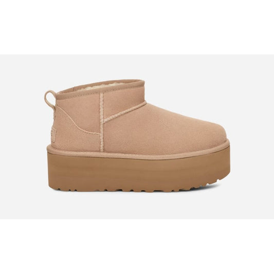 UGG® Women's Classic Ultra Mini Platform Suede Classic Boots